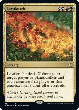 Lavalanche (157) [Dominaria United Commander]