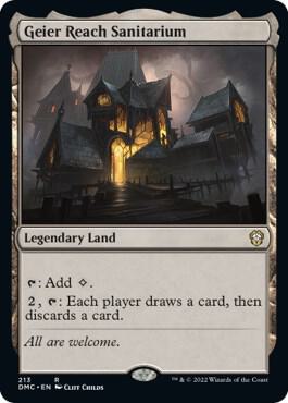 Geier Reach Sanitarium (213) [Dominaria United Commander]