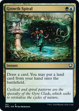 Growth Spiral (153) [Dominaria United Commander]