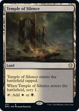 Temple of Silence (237) [Dominaria United Commander]