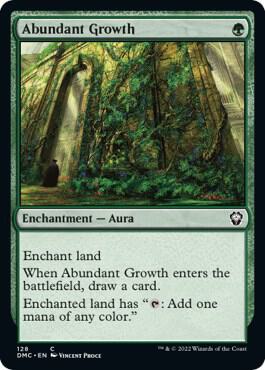 Abundant Growth (128) [Dominaria United Commander]