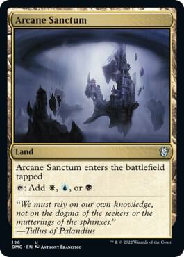 Arcane Sanctum (196) [Dominaria United Commander]