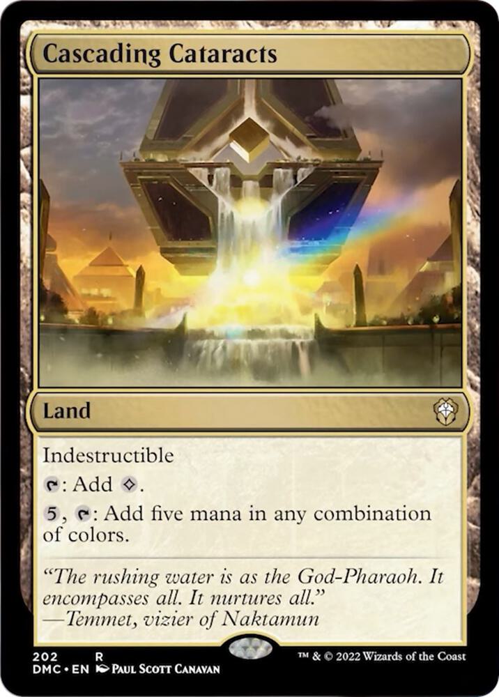Cascading Cataracts (202) [Dominaria United Commander]