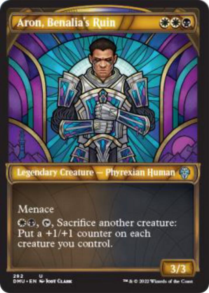 Aron, Benalia's Ruin (Showcase) (292) [Dominaria United] [Showcase]
