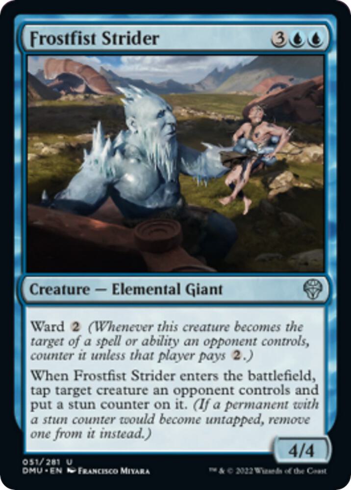 Frostfist Strider (51) [Dominaria United]