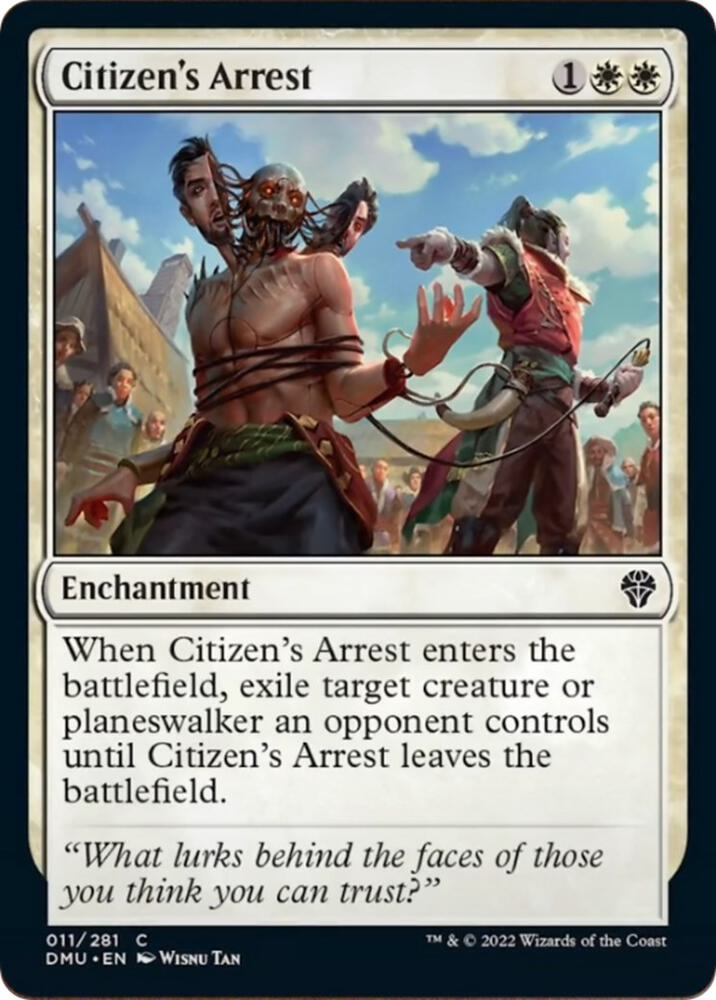 Citizen's Arrest (11) [Dominaria United]