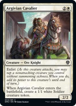 Argivian Cavalier (4) [Dominaria United]