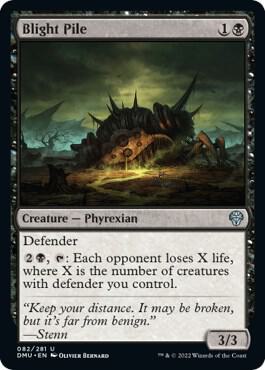 Blight Pile (82) [Dominaria United]