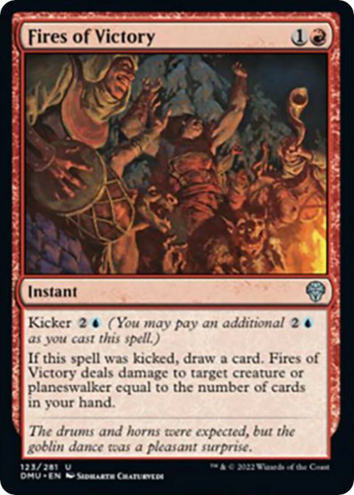 Fires of Victory (123) [Dominaria United]