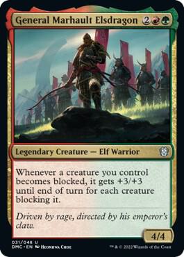 General Marhault Elsdragon (31) [Dominaria United Commander]