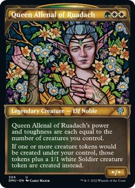Queen Allenal of Ruadach (Showcase) (309) [Dominaria United] [Showcase]