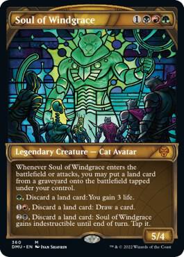 Soul of Windgrace (Textured Foil) (360) [Dominaria United] [Showcase]