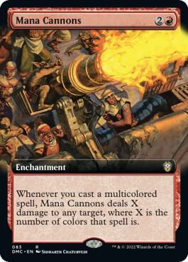 Mana Cannons (Extended Art) (83) [Dominaria United Commander] [Extended Art]