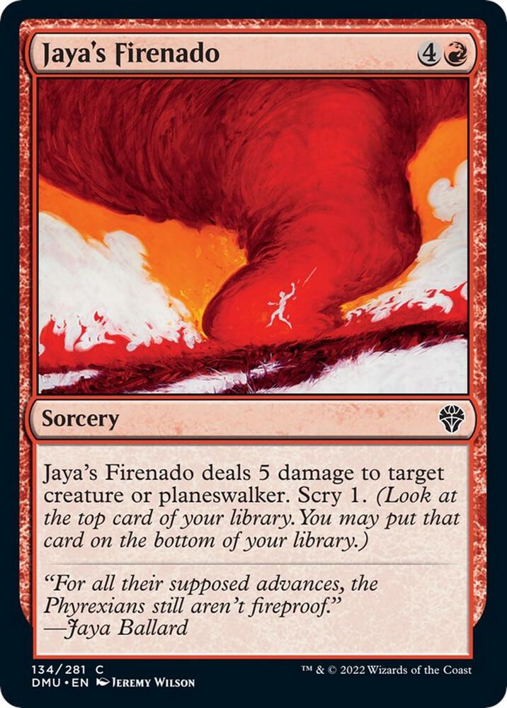 Jaya's Firenado (134) [Dominaria United]