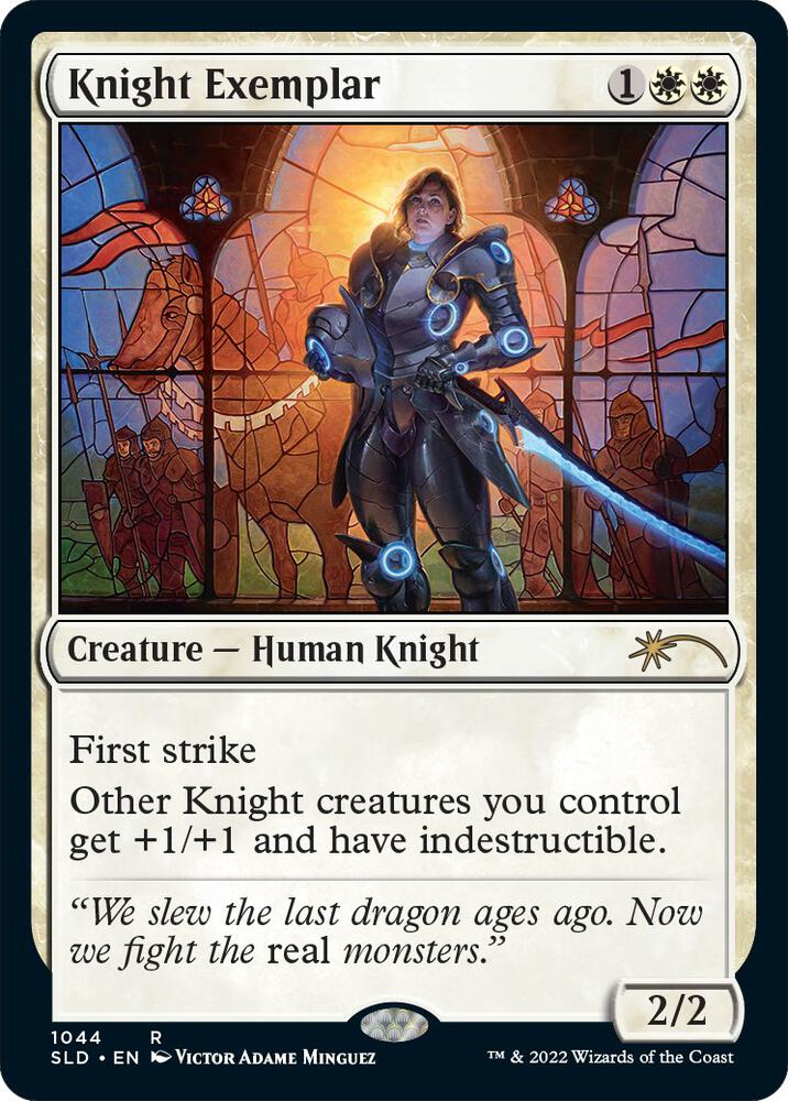 Knight Exemplar (1044) [Secret Lair Drop]