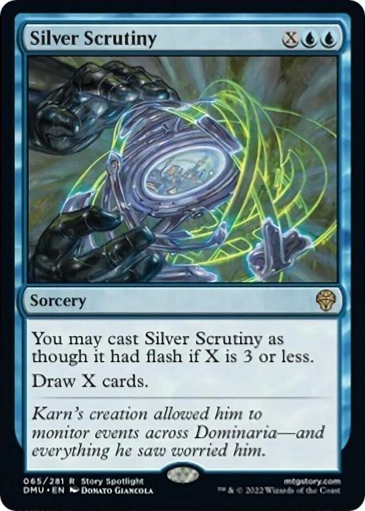 Silver Scrutiny (65) [Dominaria United]