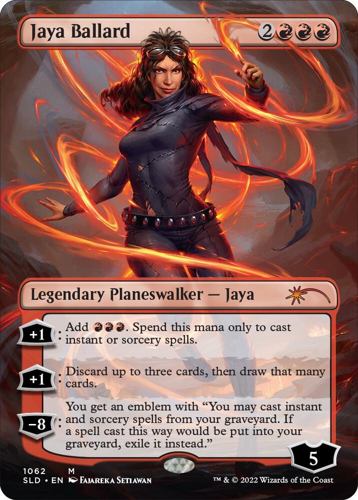 Jaya Ballard (1062) [Secret Lair Drop] [Borderless]