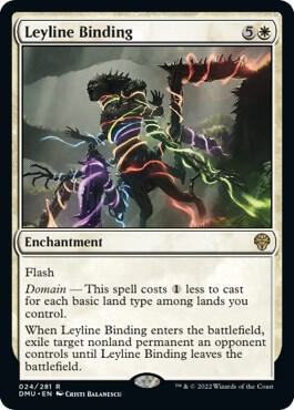 Leyline Binding (24) [Dominaria United]