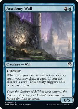 Academy Wall (41) [Dominaria United]