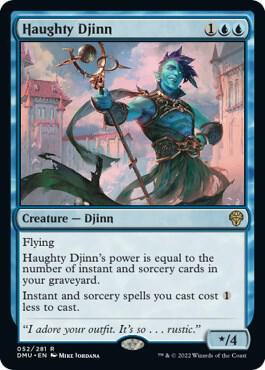 Haughty Djinn (52) [Dominaria United]