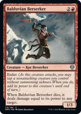 Balduvian Berserker (116) [Dominaria United]