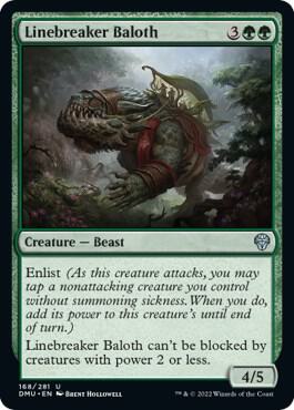 Linebreaker Baloth (168) [Dominaria United]