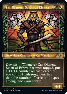 Zar Ojanen, Scion of Efrava (Showcase) (326) [Dominaria United] [Showcase]