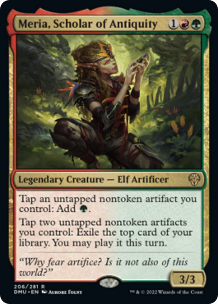 Meria, Scholar of Antiquity (206) [Dominaria United]