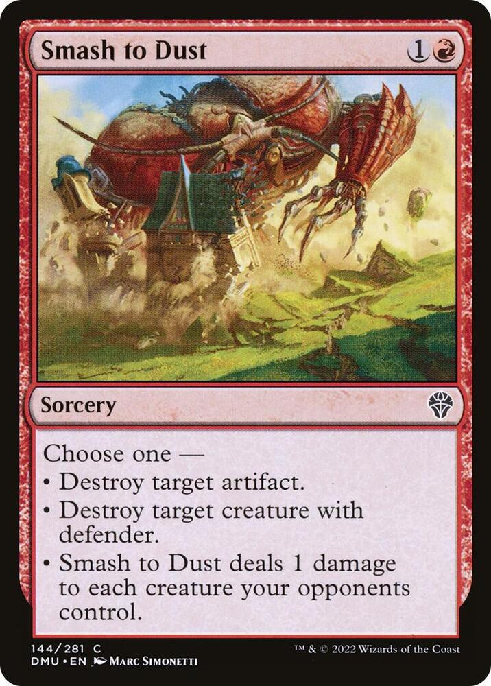 Smash to Dust (144) [Dominaria United]