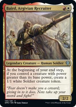 Baird, Argivian Recruiter (195) [Dominaria United]