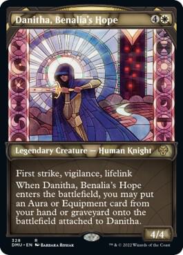 Danitha, Benalia's Hope (Textured Foil) (328) [Dominaria United] [Showcase]