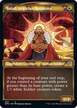 Baird, Argivian Recruiter (Showcase) (294) [Dominaria United] [Showcase]