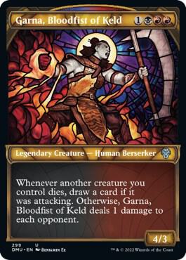 Garna, Bloodfist of Keld (Showcase) (299) [Dominaria United] [Showcase]