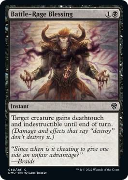 Battle-Rage Blessing (80) [Dominaria United]
