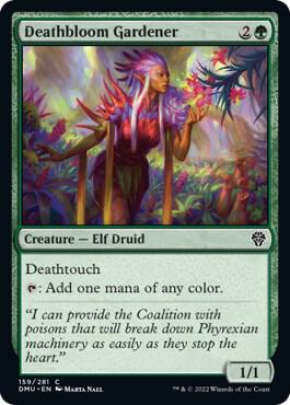 Deathbloom Gardener (159) [Dominaria United]