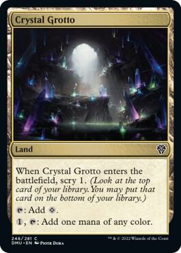 Crystal Grotto (246) [Dominaria United]