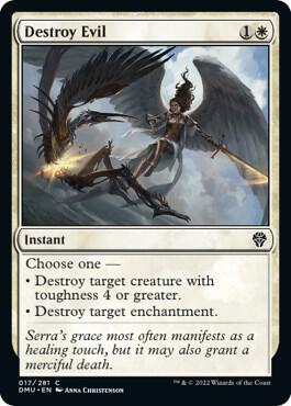 Destroy Evil (17) [Dominaria United]