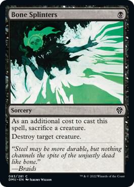 Bone Splinters (83) [Dominaria United]