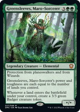 Greensleeves, Maro-Sorcerer (27) [Dominaria United Commander]