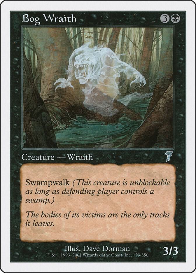 Bog Wraith (123) [Seventh Edition]