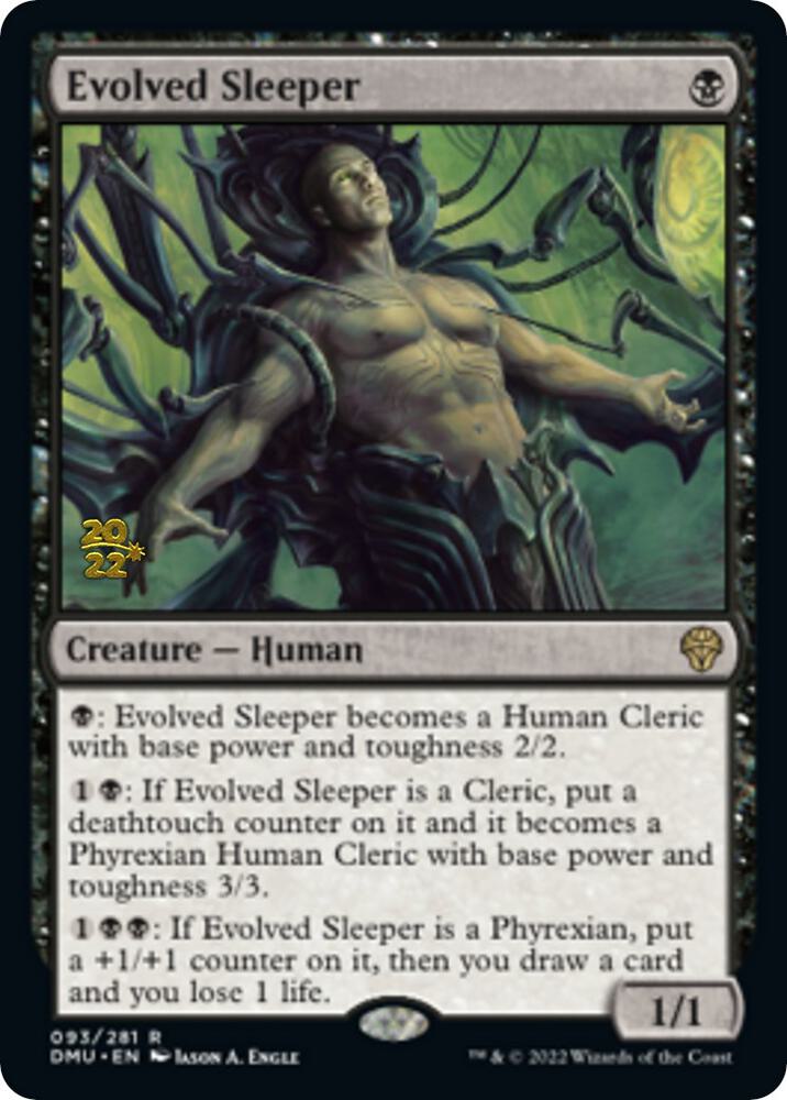 Evolved Sleeper (93) [Prerelease Cards]