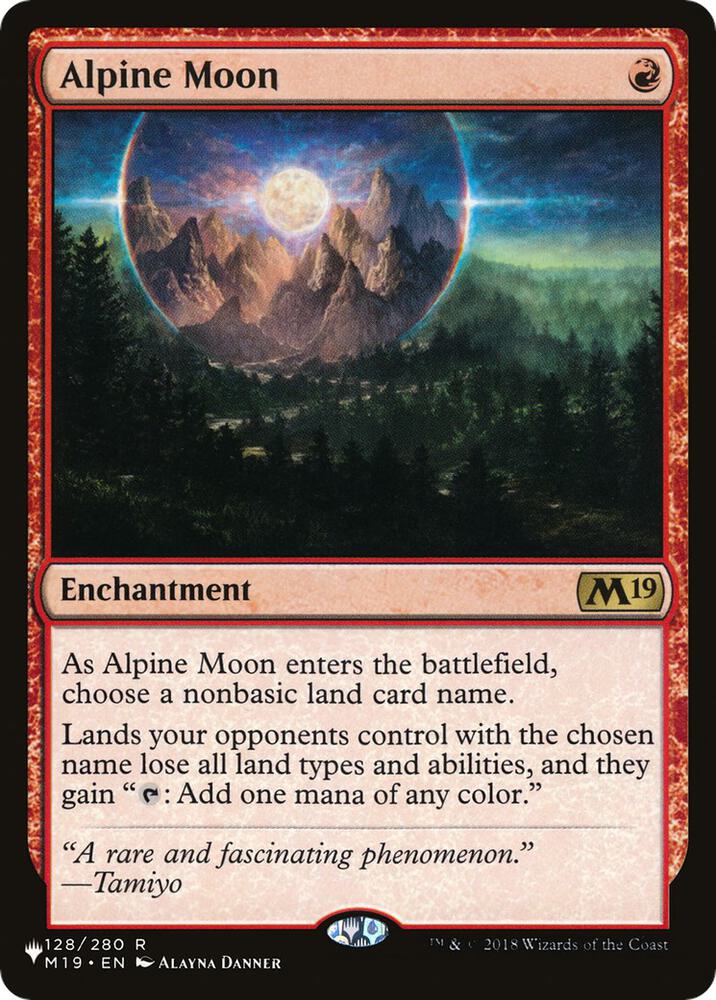 Alpine Moon (128/280) [The List]