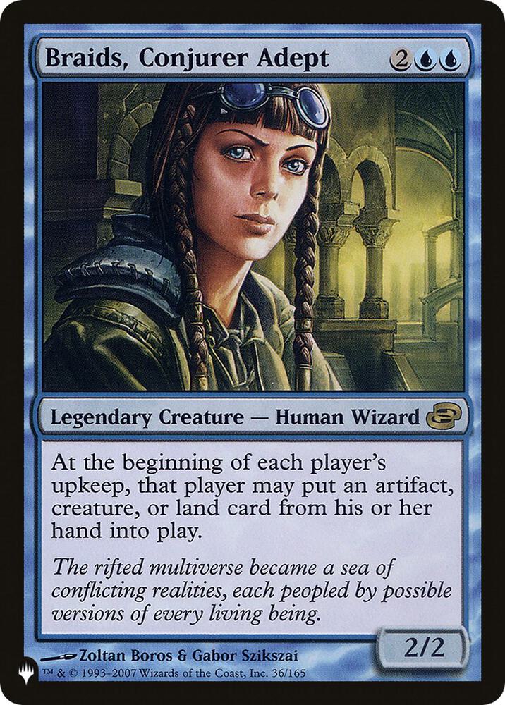 Braids, Conjurer Adept (36/165) [The List]