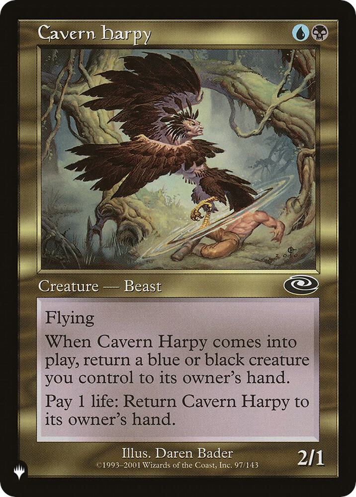 Cavern Harpy (97/143) [The List]