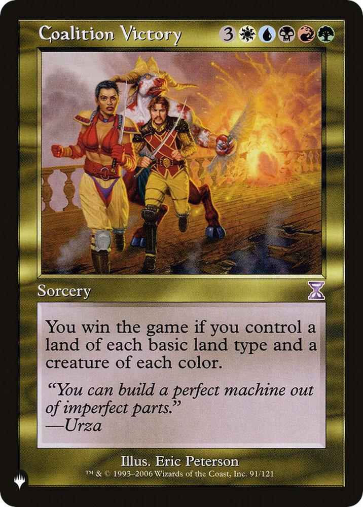 Coalition Victory (91/121) [The List]