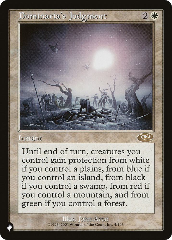 Dominaria's Judgment (4/143) [The List]