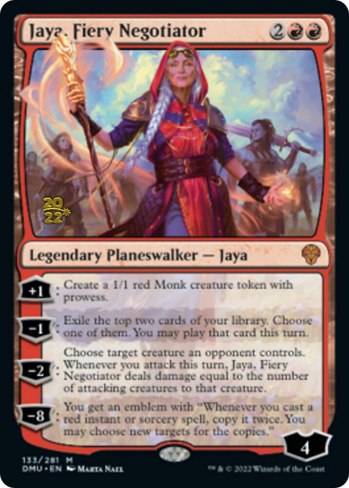 Jaya, Fiery Negotiator (133) [Prerelease Cards]