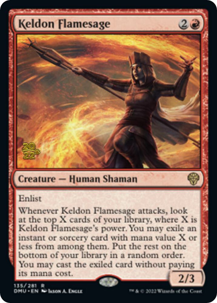 Keldon Flamesage (135) [Prerelease Cards]