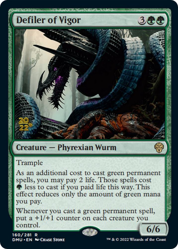 Defiler of Vigor (160) [Prerelease Cards]