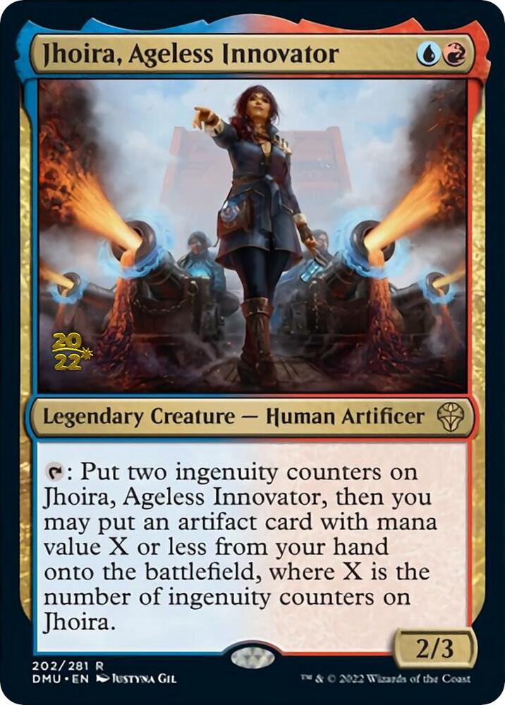 Jhoira, Ageless Innovator (202) [Prerelease Cards]